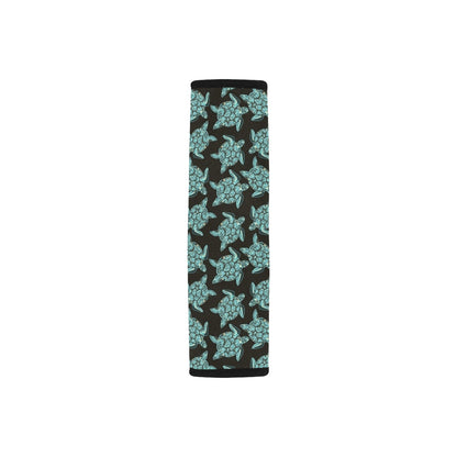 Sea Turtle Print Design LKS302 Car Seat Belt Cover