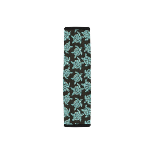 Sea Turtle Print Design LKS302 Car Seat Belt Cover