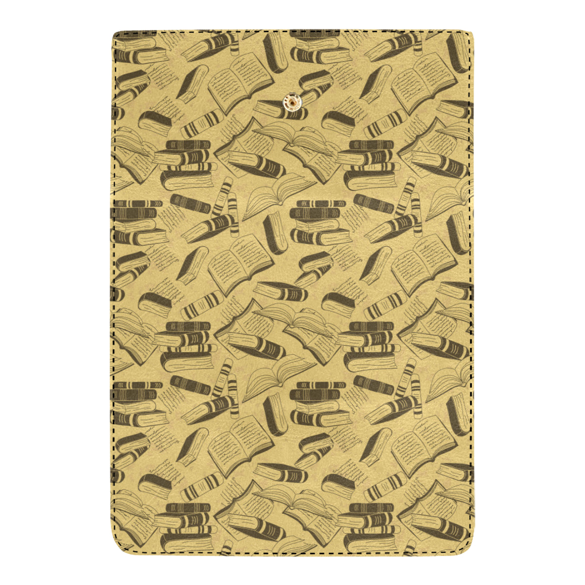 Book Pattern Print Design 02 Women's Trifold Wallet