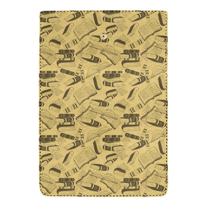 Book Pattern Print Design 02 Women's Trifold Wallet