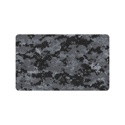 ACU Digital Black Camouflage Rubber Doormat