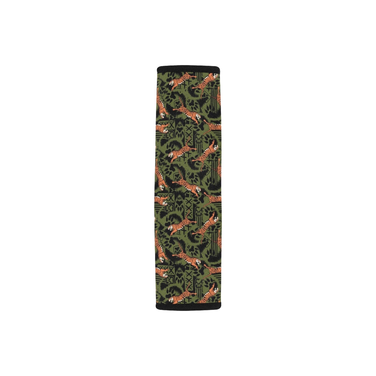 Tiger Pattern Print Design LKS303 Car Seat Belt Cover