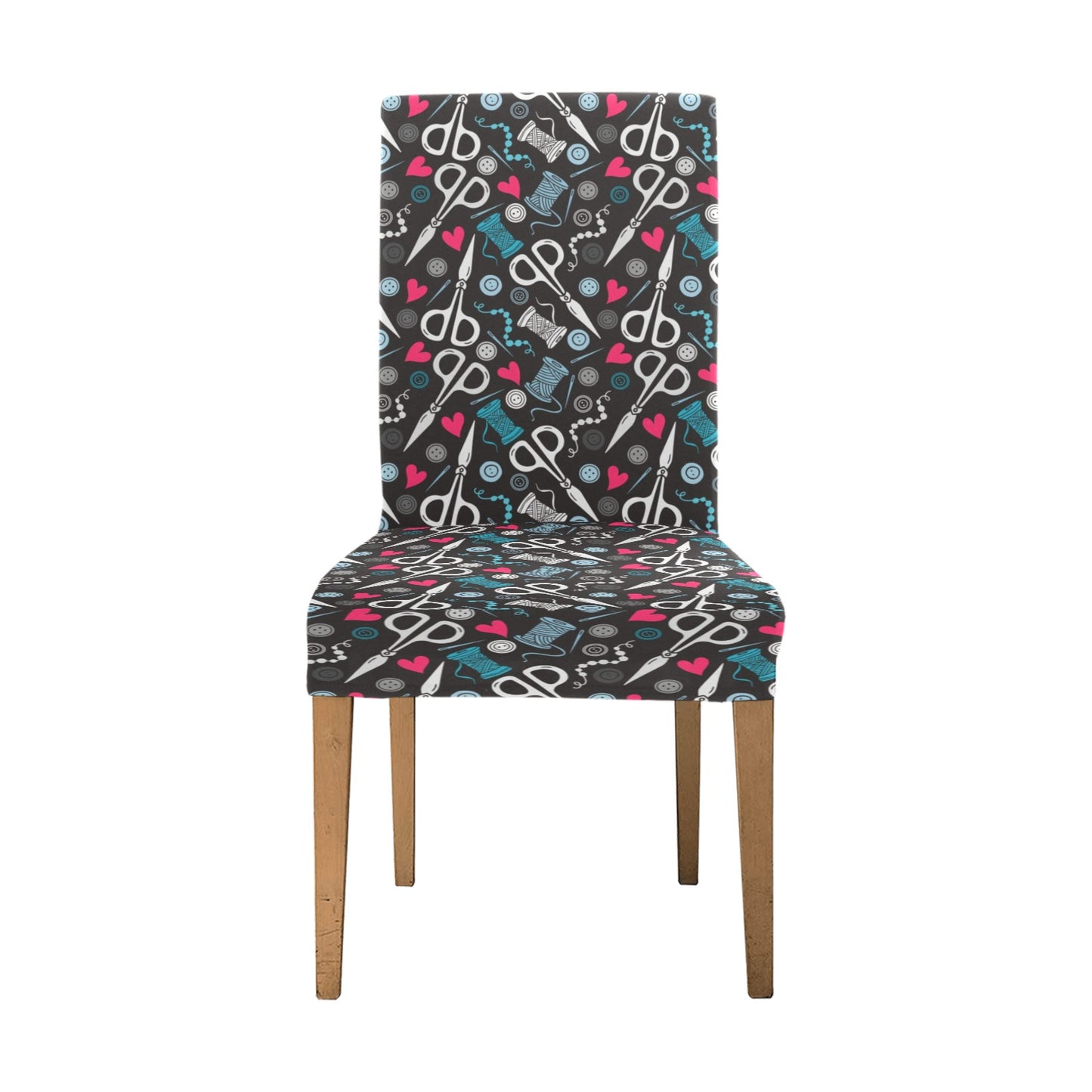Sewing Equipment Print Design LKS305 Dining Chair Slipcover