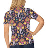 Ganesha Indian Pattern Print Design 03 Women's Polo Shirt