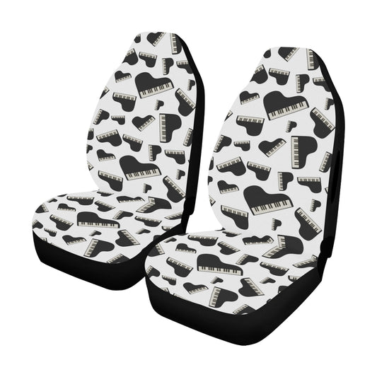 Piano Print Design LKS405 Car Seat Covers