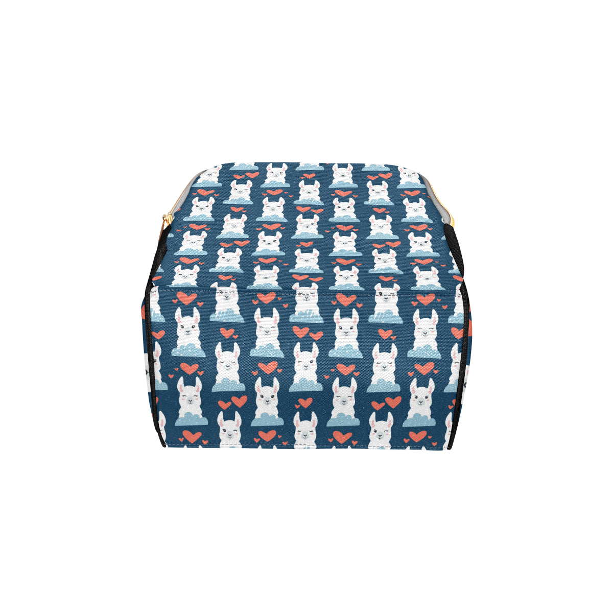 Alpaca Love Pattern Print Design 05 Diaper Bag Backpack
