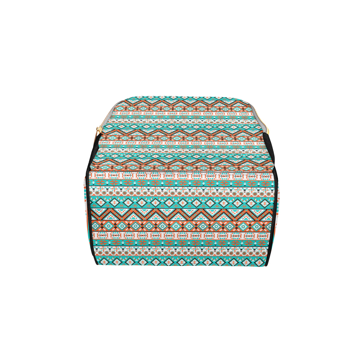 Navajo Style Print Pattern Diaper Bag Backpack