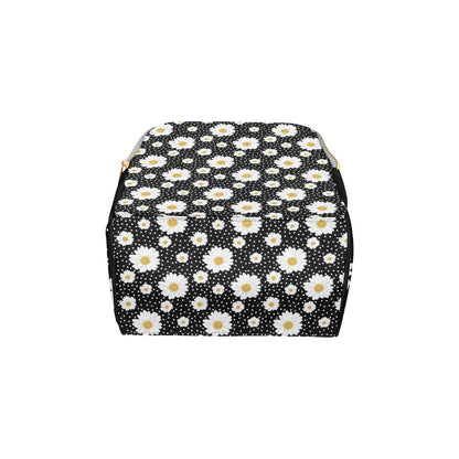 Daisy Pattern Print Design DS02 Diaper Bag Backpack