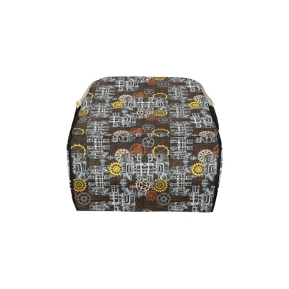 Mechanic Pattern Print Design 04 Diaper Bag Backpack