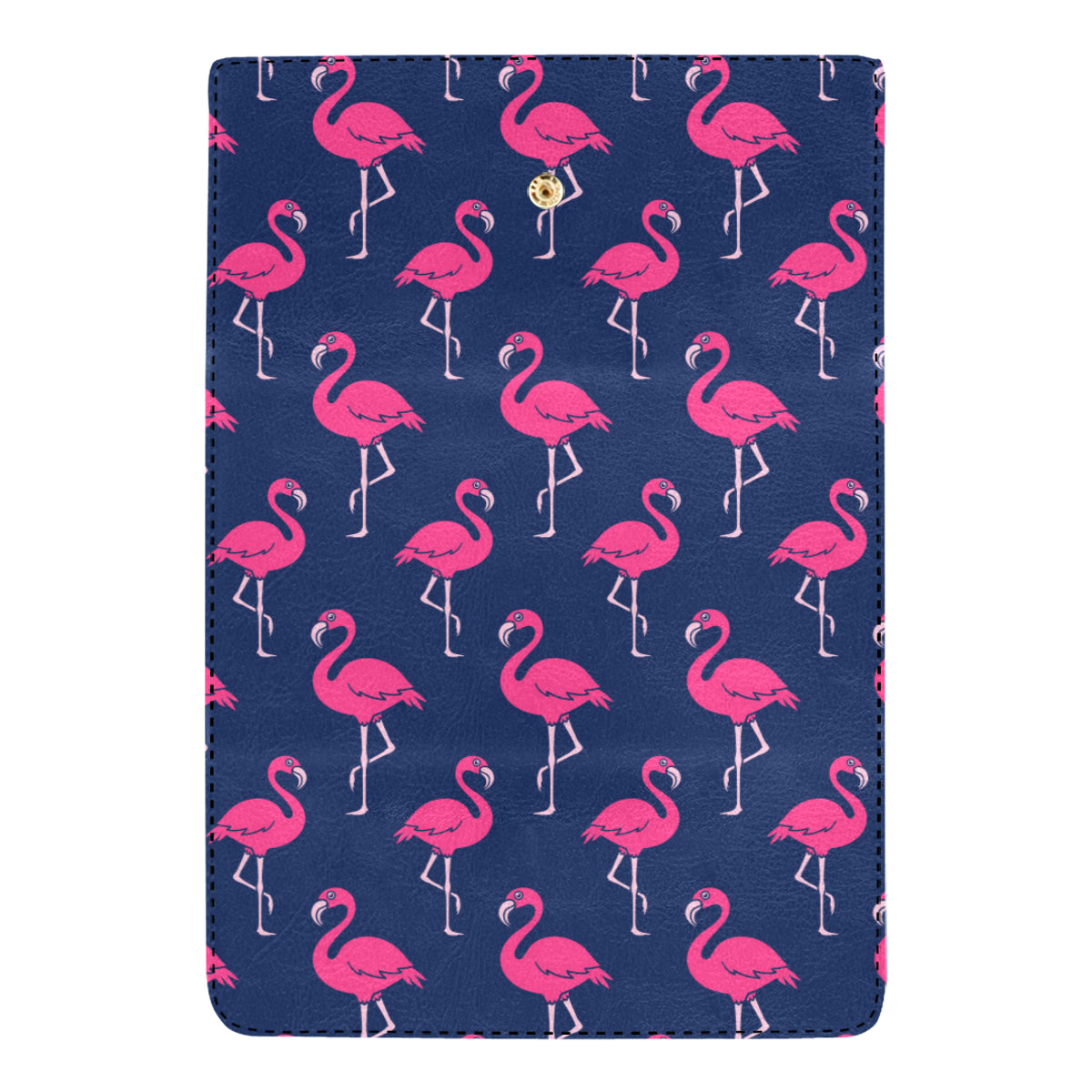 Pink Flamingo Pattern Women's Trifold Wallet