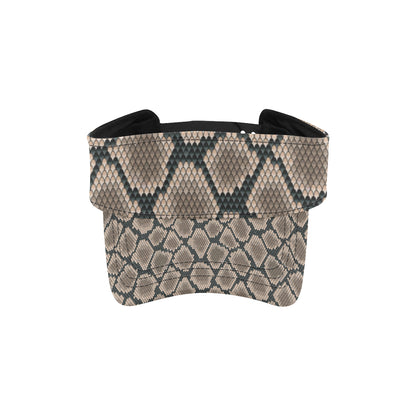 Snake Skin Design Print Unisex Sun Visor
