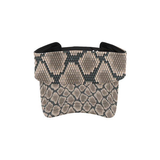Snake Skin Design Print Unisex Sun Visor