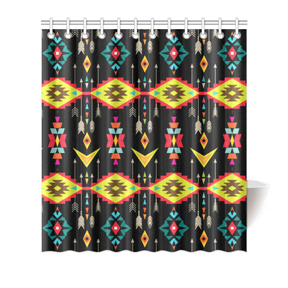 Native Pattern Print Design A05 Shower Curtain