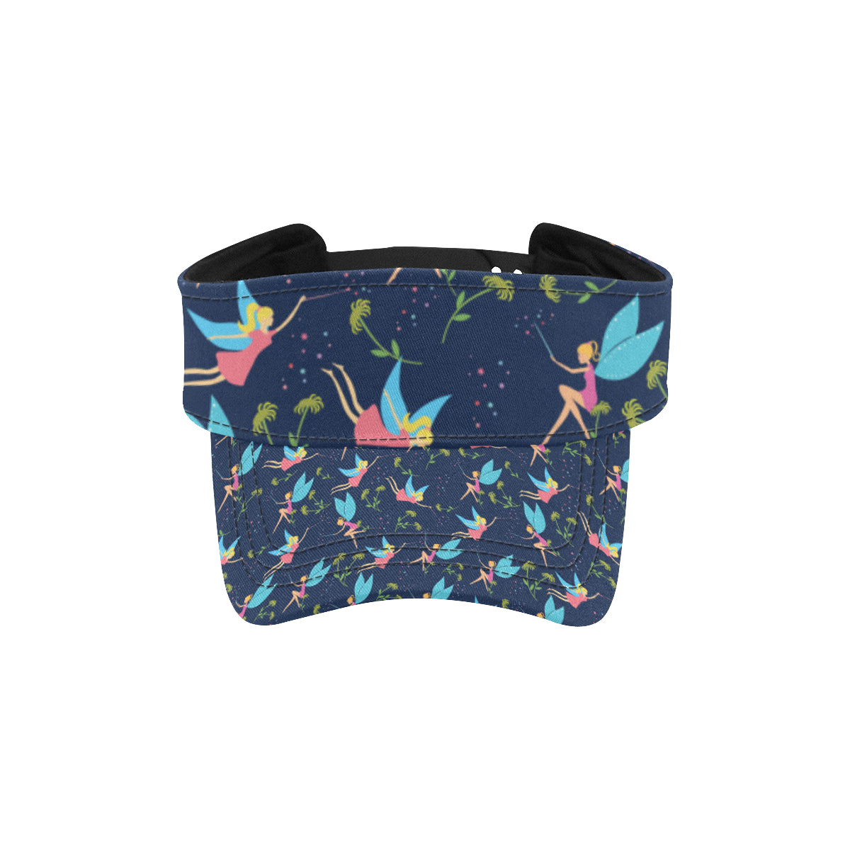 Fairy with flower Print Pattern Unisex Sun Visor