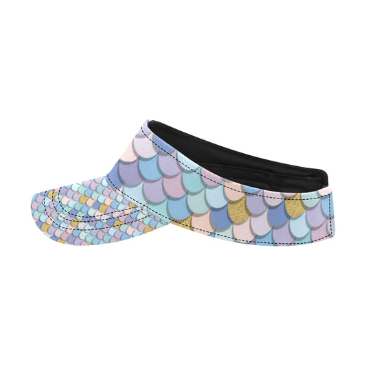 Mermaid Scales Pattern Print Design 05 Unisex Sun Visor