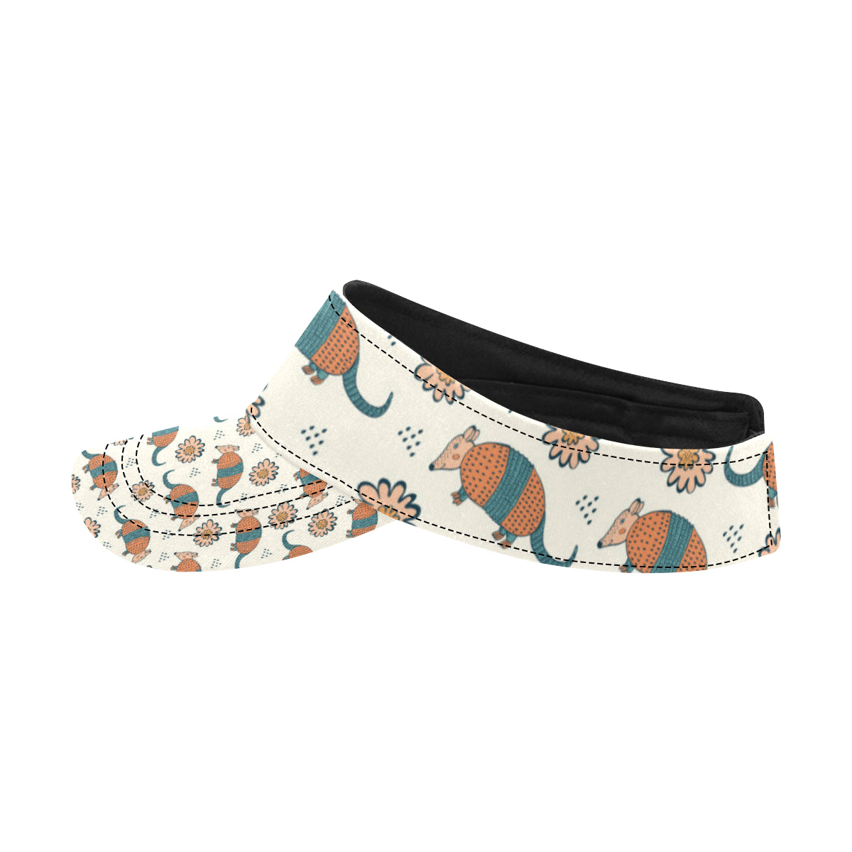 Armadillo Pattern Print Design 02 Unisex Sun Visor