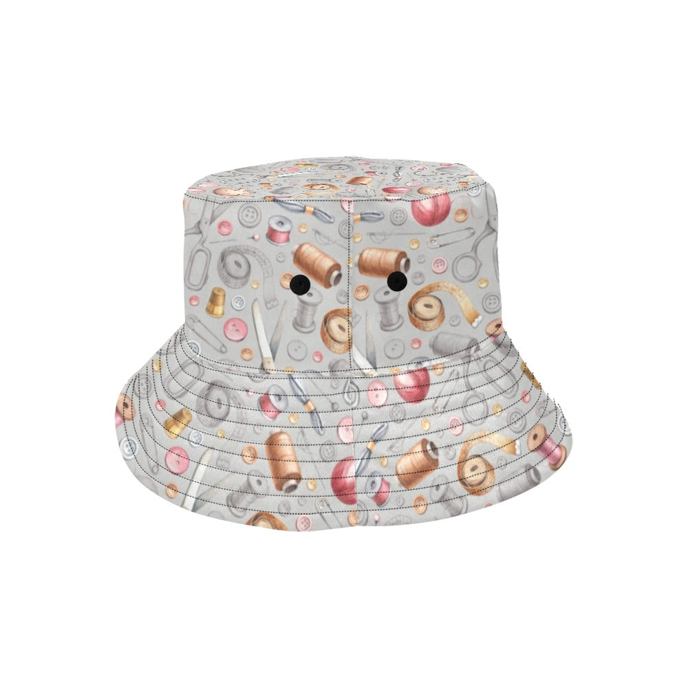 Sewing Equipment Print Design LKS302 Unisex Bucket Hat