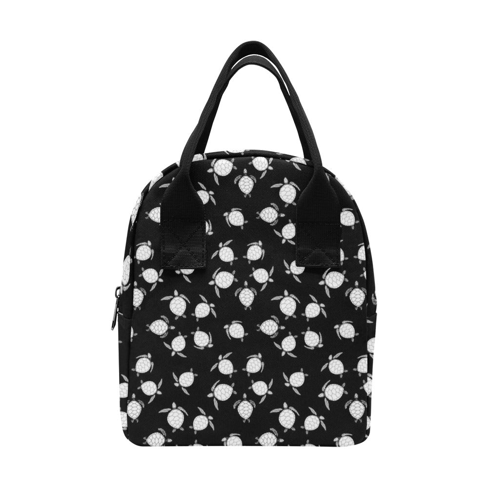 Sea Turtle Print Design LKS303 Insulated Lunch Bag
