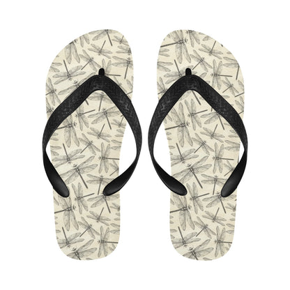Dragonfly Print Design LKS402 Flip Flops