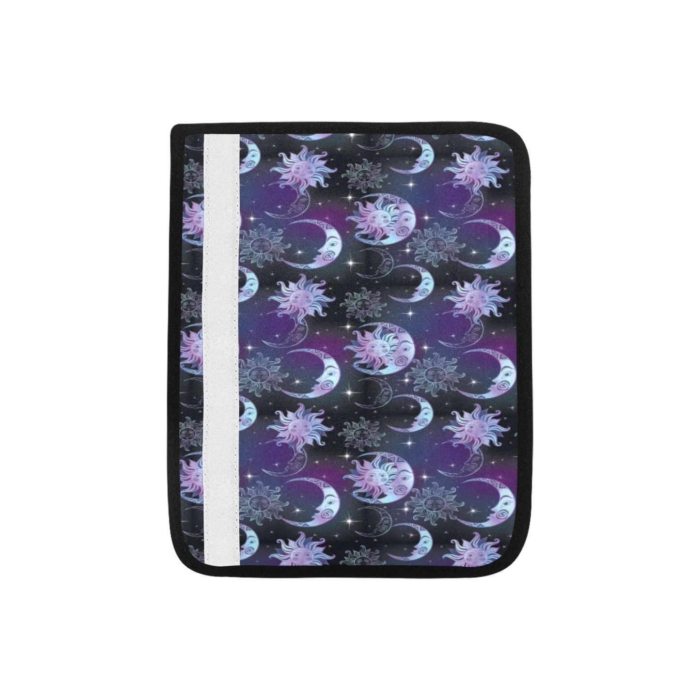 Sun Moon Print Design LKS303 Car Seat Belt Cover