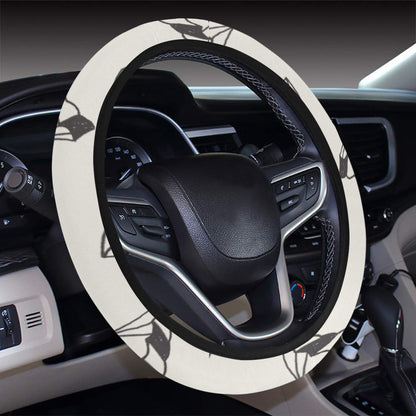 Skydiver Print Design LKS301 Steering Wheel Cover with Elastic Edge