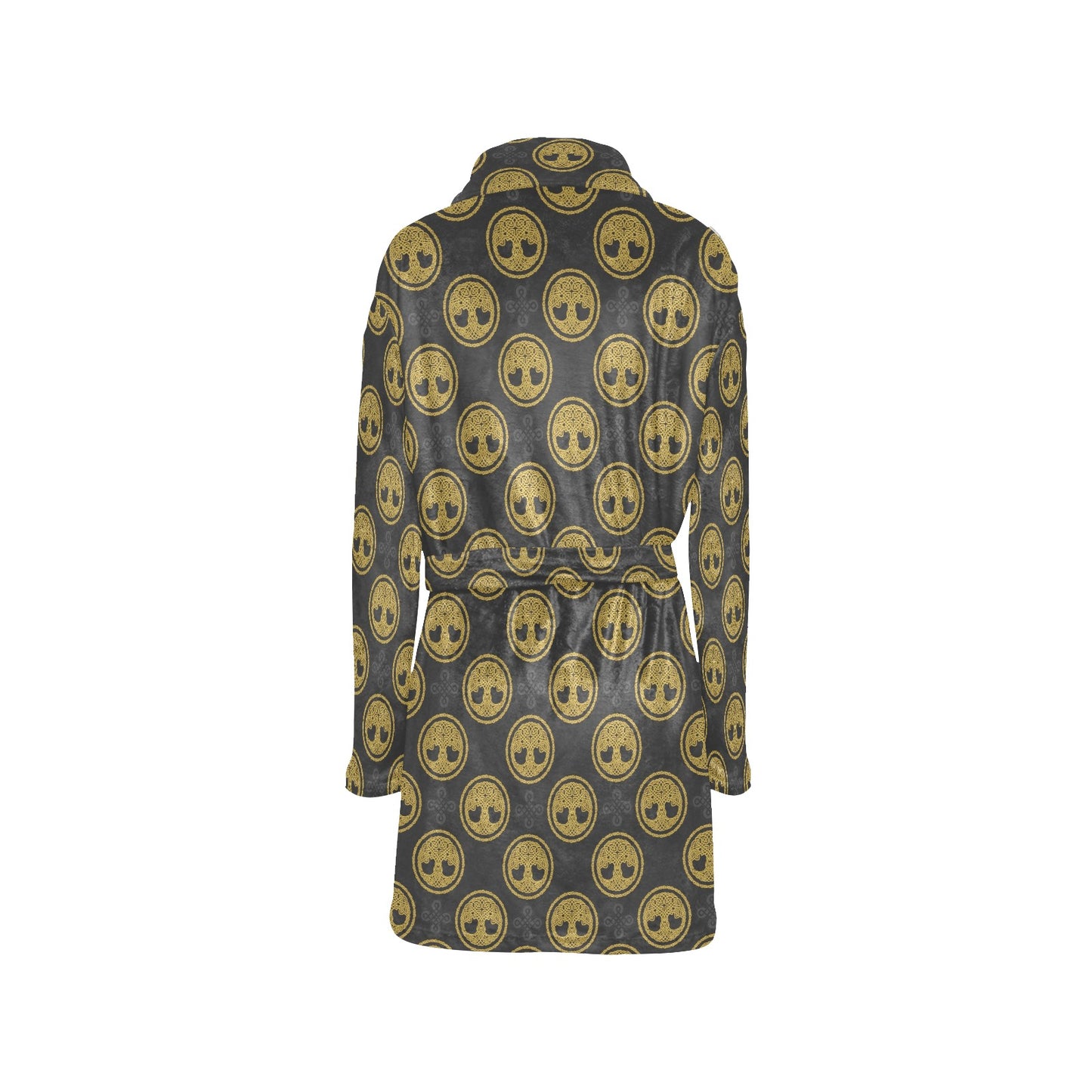 Celtic Tree of Life Design Women's Fleece Robe