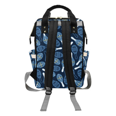 Maracas Print Design LKS401 Diaper Bag Backpack