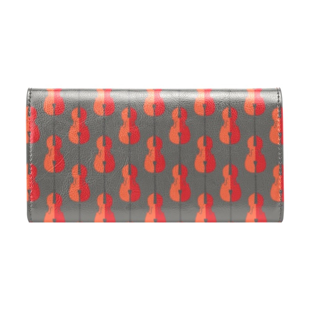 Cello Print Design LKS401 Women's Trifold Wallet