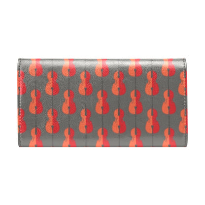 Cello Print Design LKS401 Women's Trifold Wallet