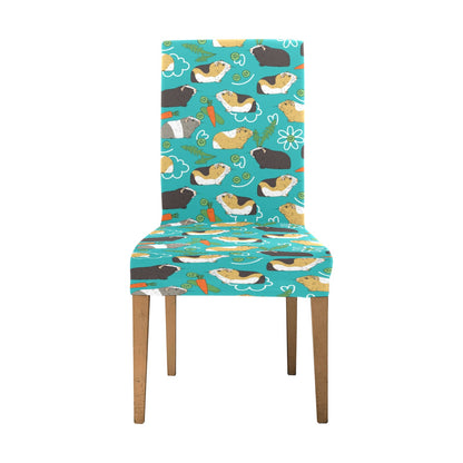 Guinea Pig Print Design LKS402 Dining Chair Slipcover