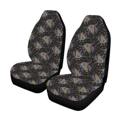 Buffalo Head Print Design LKS401 Car Seat Covers