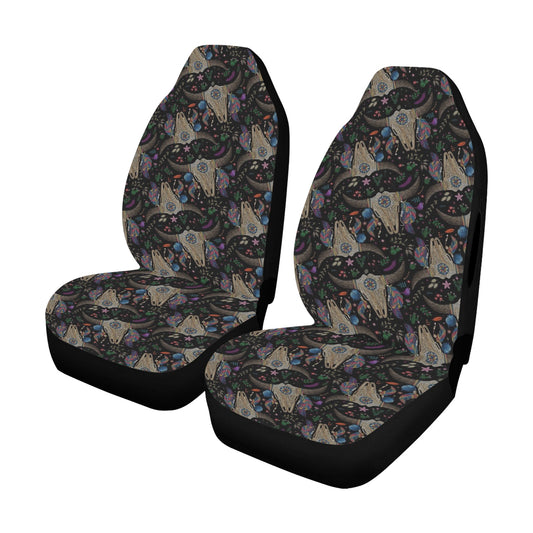 Buffalo Head Print Design LKS401 Car Seat Covers