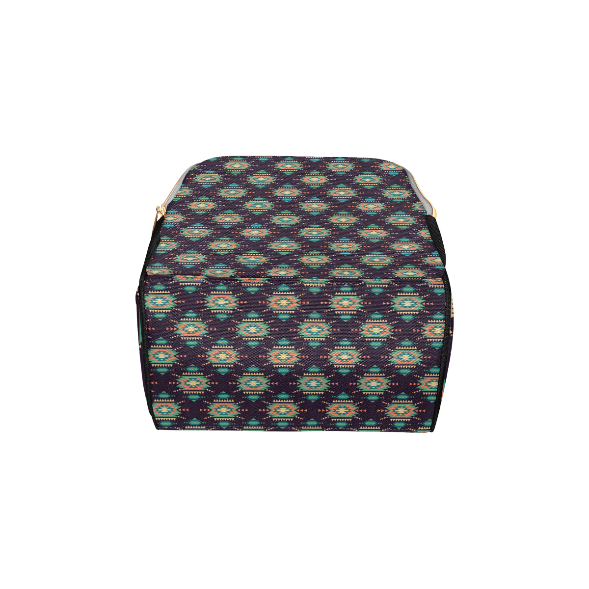 Navajo Geometric Style Print Pattern Diaper Bag Backpack