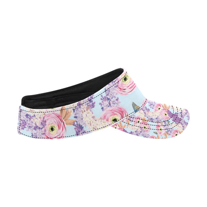 Lilac Pattern Print Design LI03 Unisex Sun Visor