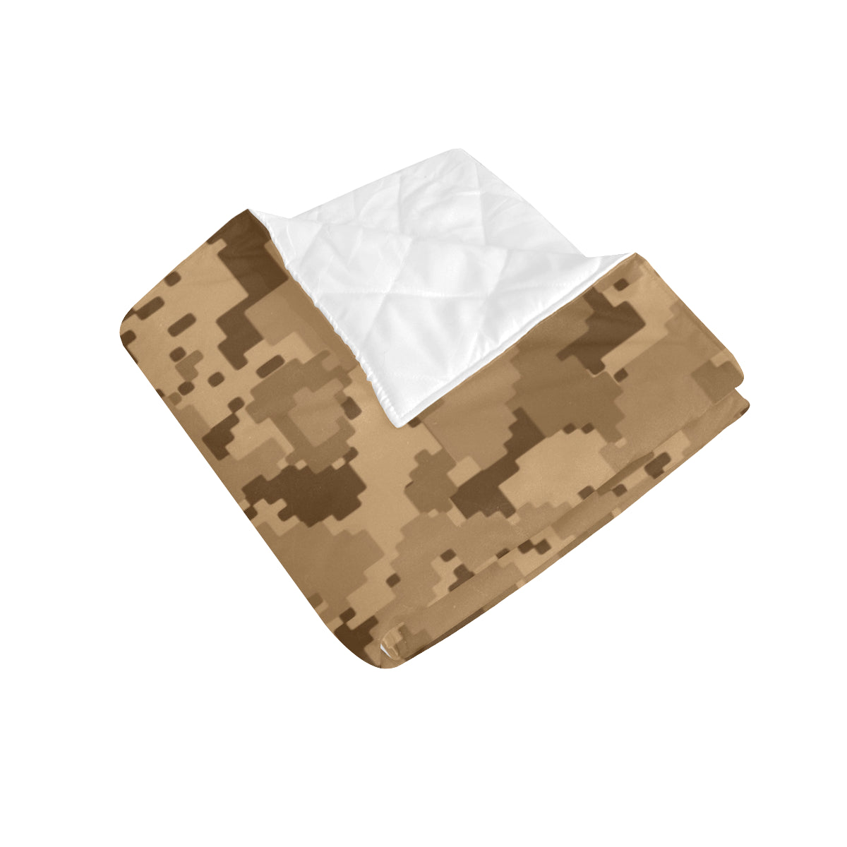 ACU Desert Digital Pattern Print Design 01 Premium Quilt