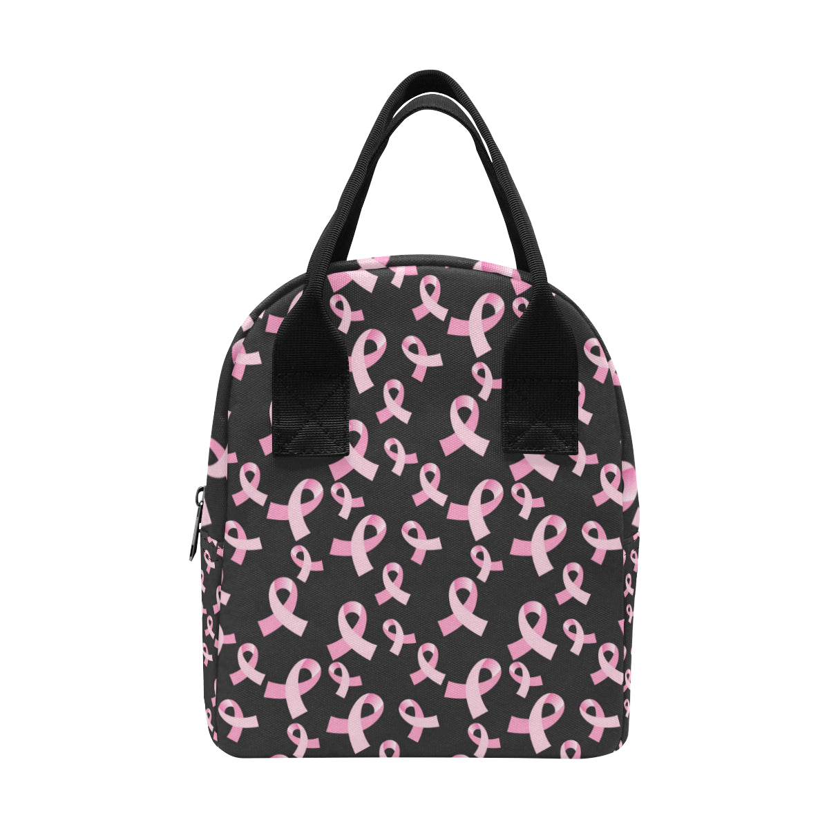 Breast Cancer Awareness Design Insulated Lunch Bag