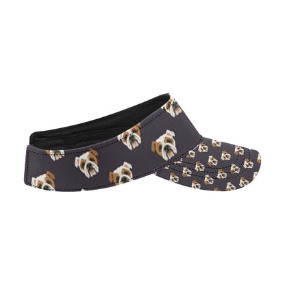 Bulldogs Pattern Print Design 03 Unisex Sun Visor