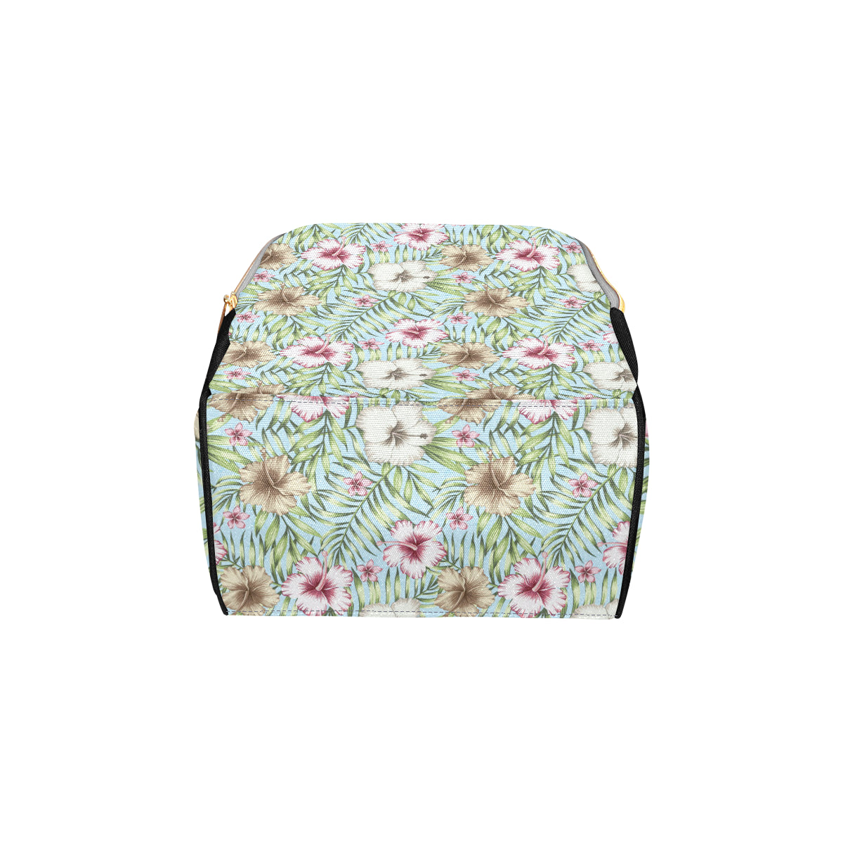 Tropical Flower Pattern Print Design TF05 Diaper Bag Backpack