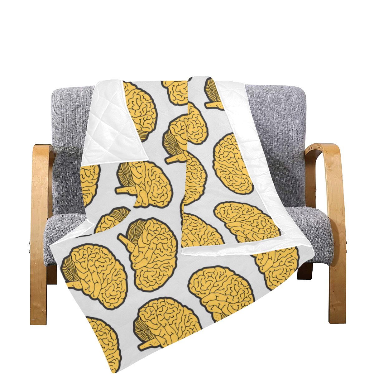Psychology Pattern Print Design A01 Premium Quilt