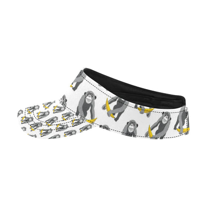 Chimpanzee Pattern Print Design 05 Unisex Sun Visor