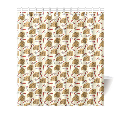 Cookie Pattern Print Design 04 Shower Curtain