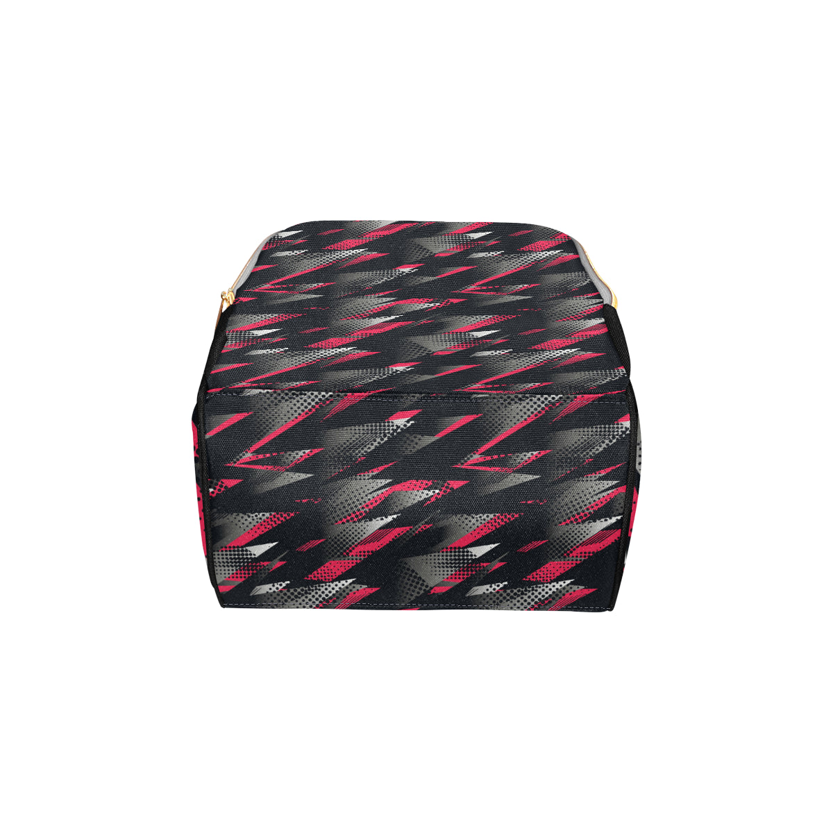Racing Style Pattern Print Design A04 Diaper Bag Backpack