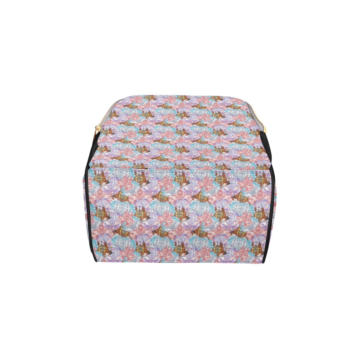 Christian Pattern Print Design 03 Diaper Bag Backpack