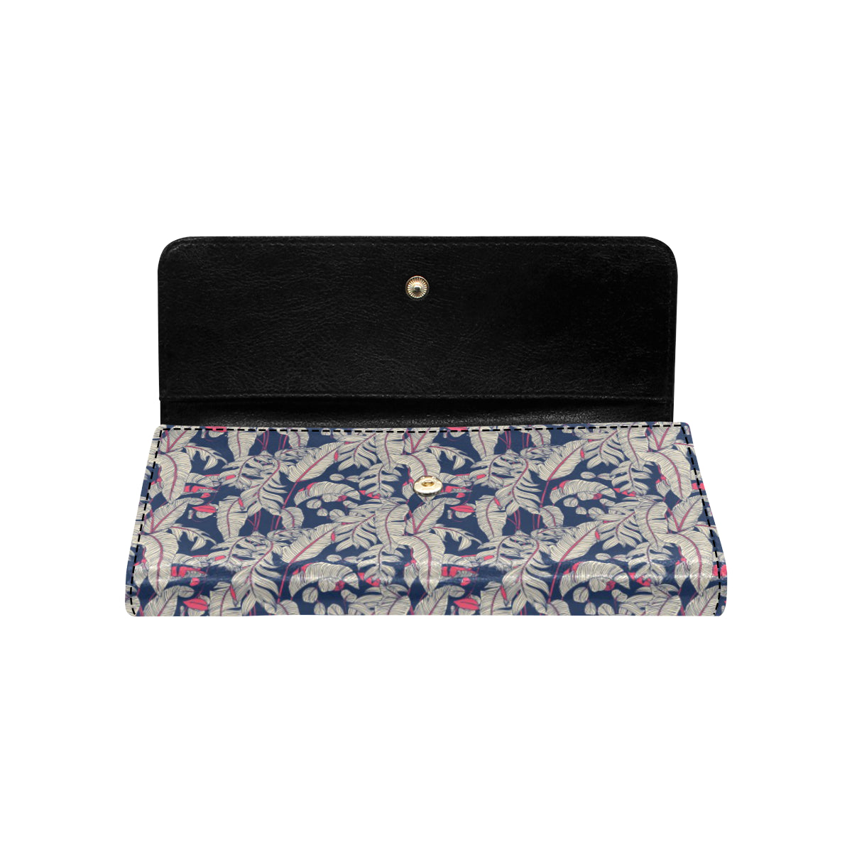Bird Of Paradise Pattern Print Design 03 Women's Trifold Wallet