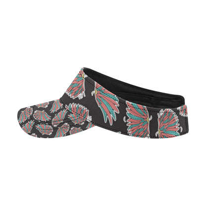 Angel Wings Pattern Print Design 05 Unisex Sun Visor
