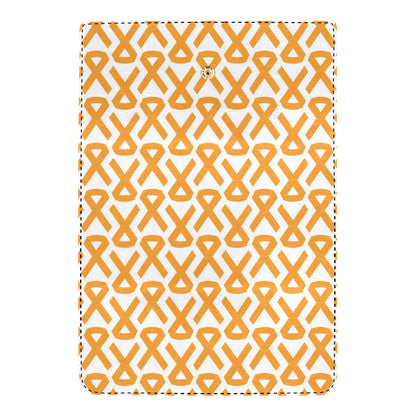 Appendix cancer Pattern Print Design 02 Women's Trifold Wallet