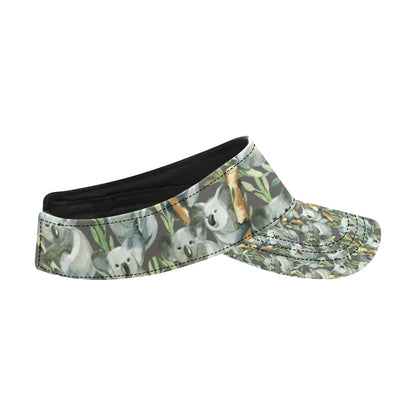 Koala Pattern Design Print Unisex Sun Visor