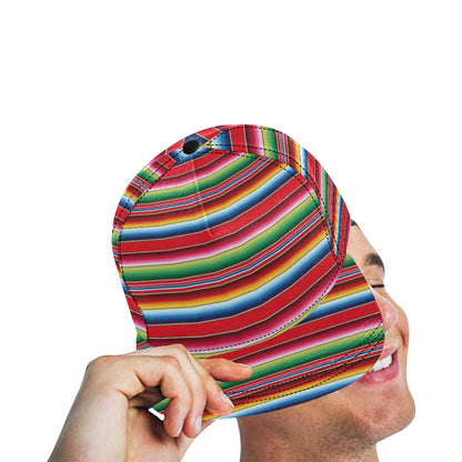 Serape Pattern Snapback Cap