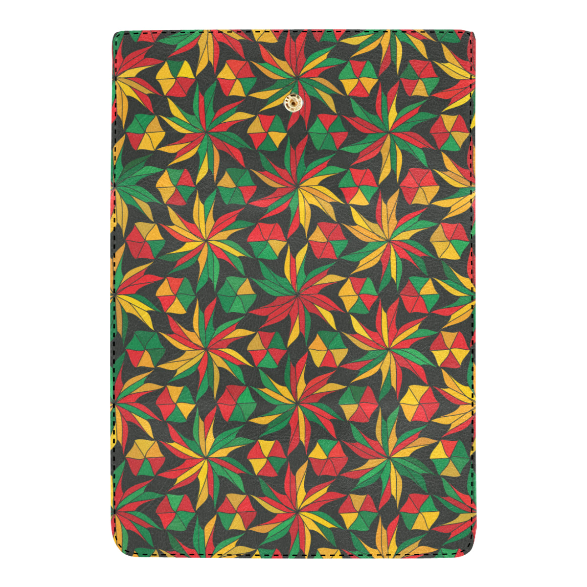 Rastafarian Pattern Print Design A03 Women's Trifold Wallet