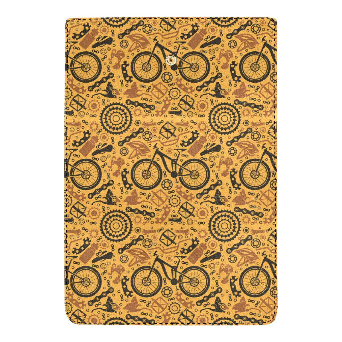 Mountain bike Pattern Print Design 03 Women's Trifold Wallet